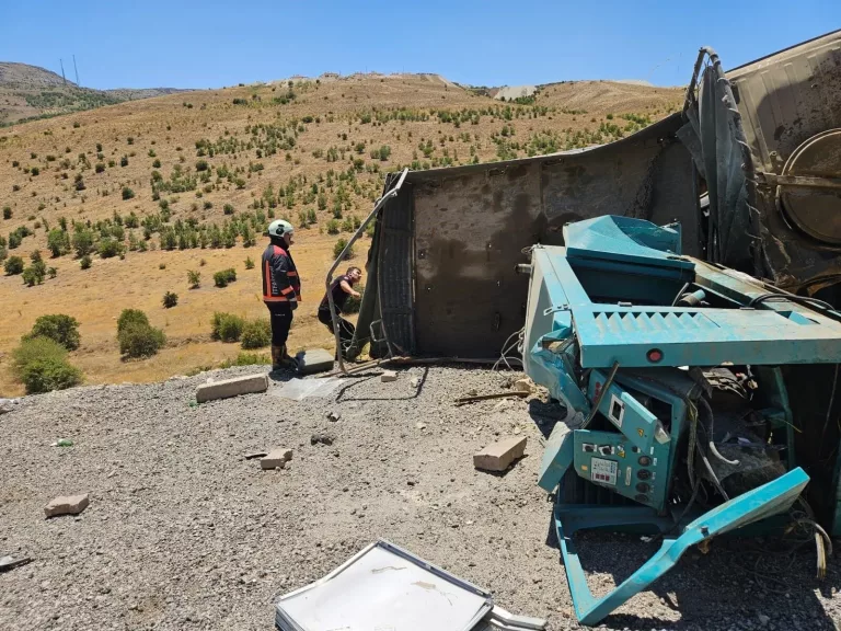 Malatya’da Askeri Araç Devrildi: 2 Asker Yaralandı