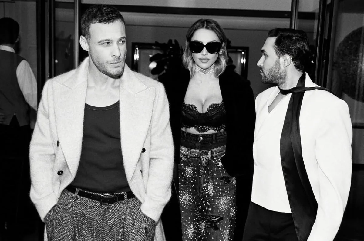 Hadise ve Kerem Bürsin Milano Moda Haftası’na Damga Vurdu